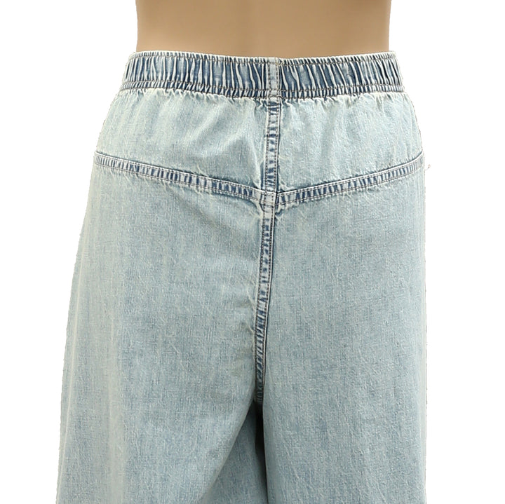 Free People We The Free Love Me Not Bloomer Jeans Pants