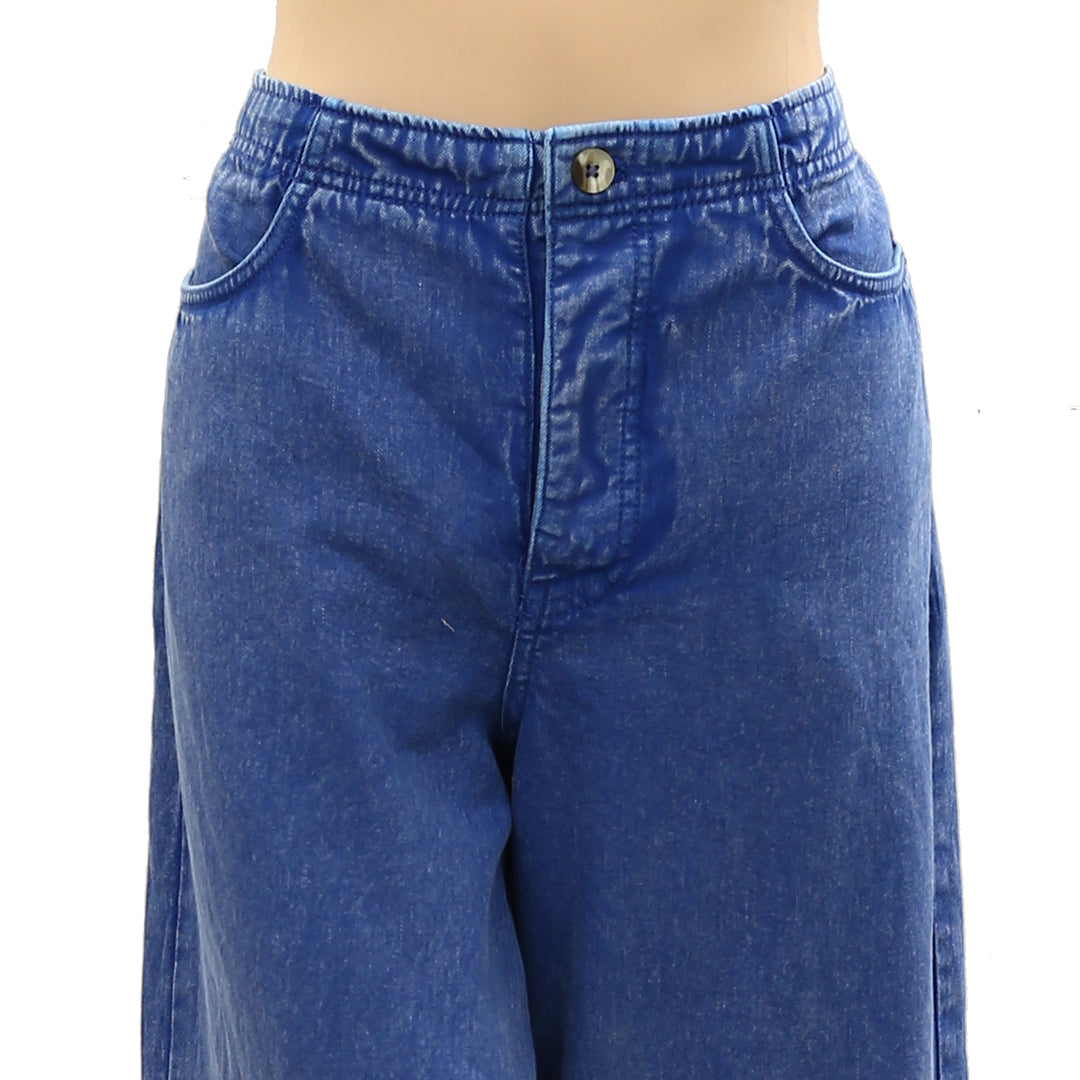 Free People We The Free Love Me Not Bloomer Jeans Pants