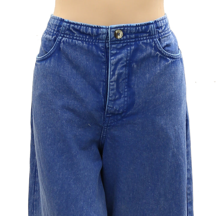 Free People We The Free Love Me Not Bloomer Jeans Pants