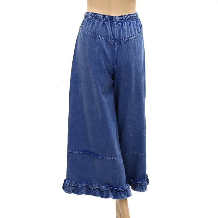 Free People We The Free Love Me Not Bloomer Jeans Pants