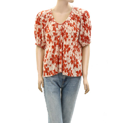 The Great Floral Printed Blouse Top