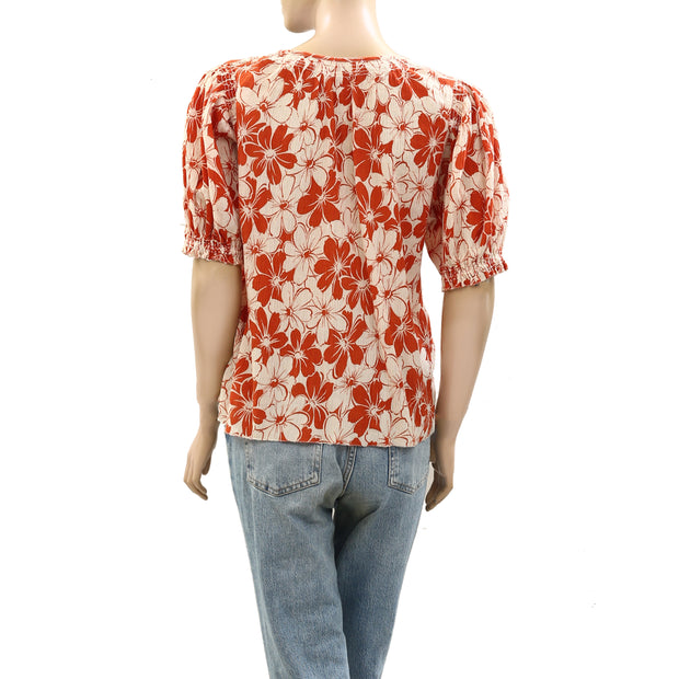 The Great Floral Printed Blouse Top