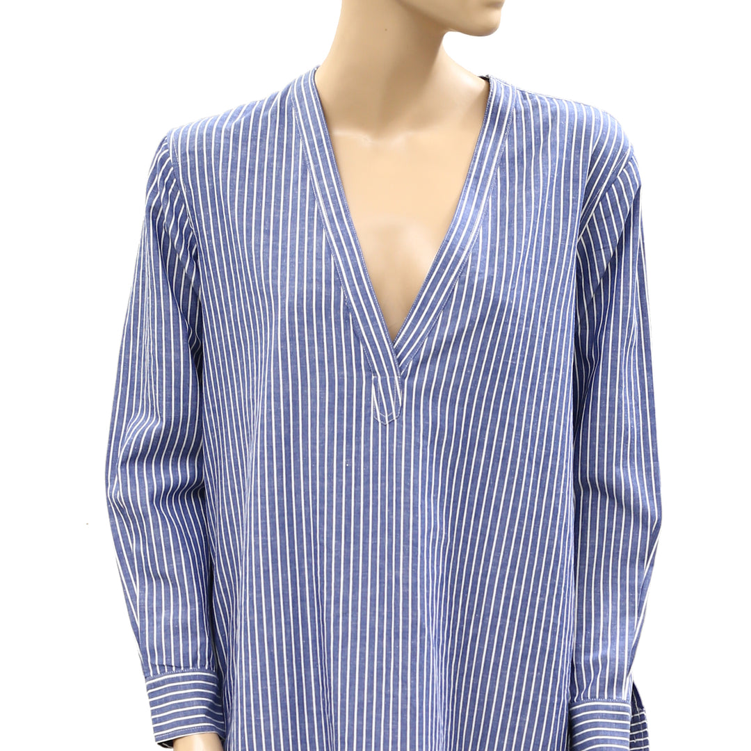 Nili Lotan Raven Maxi Shirt Dress