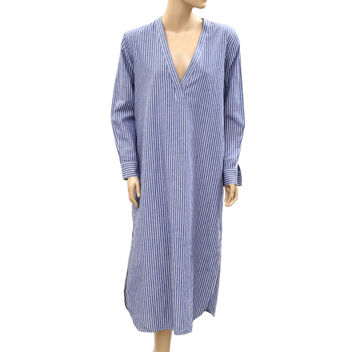Nili Lotan Raven Maxi Shirt Dress