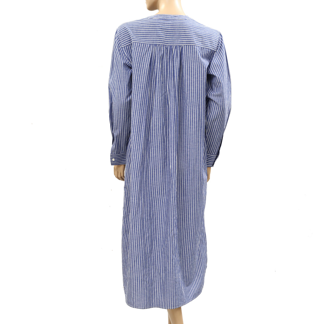 Nili Lotan Raven Maxi Shirt Dress