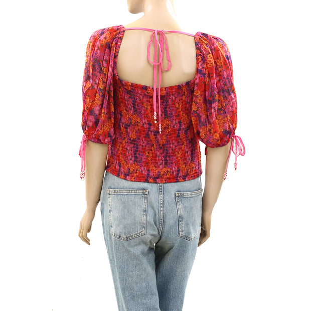 Free People Back On Cropped Top