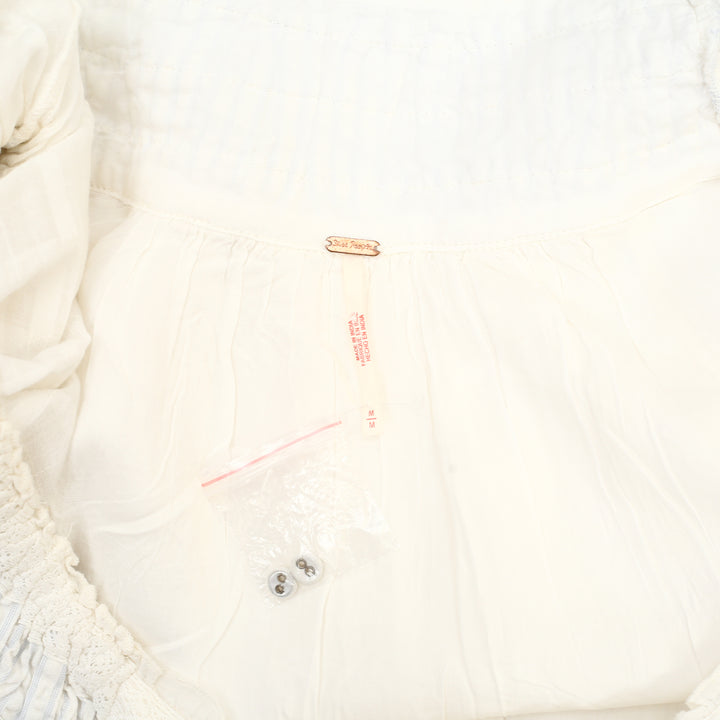 Free People Spencer Floral Eyelet Embroidered Lace Maxi Dress