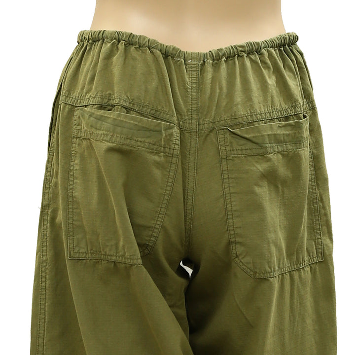Daily Practice By Anthropologie Biennial Wide-Leg Cropped Cargo Pants