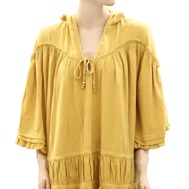 Free People Free Est Soak Up The Sun Tunic Mini Dress