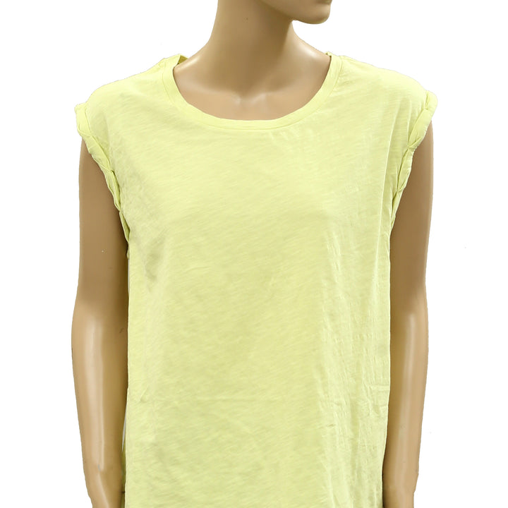 Maeve By Anthropologie cap Sleeve Tee Tunic Top