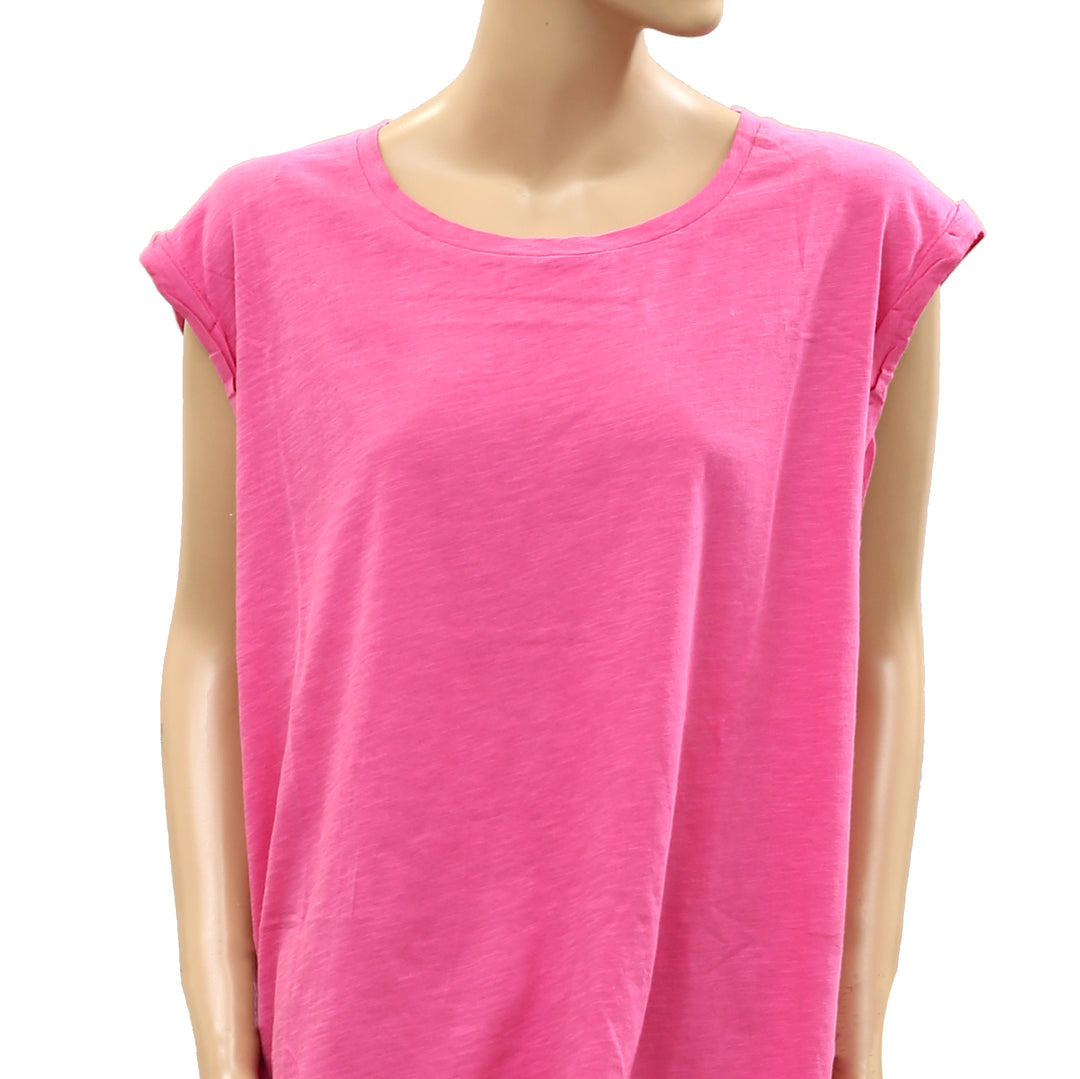 Maeve By Anthropologie cap Sleeve Tee Tunic Top