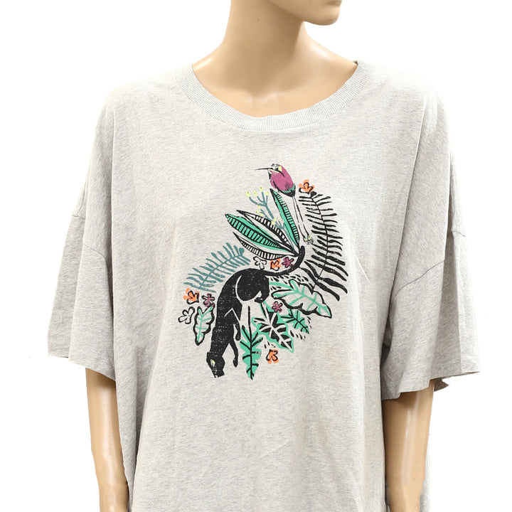 Masha Volnova By Anthropologie Pipandlo Tee Tunic Top