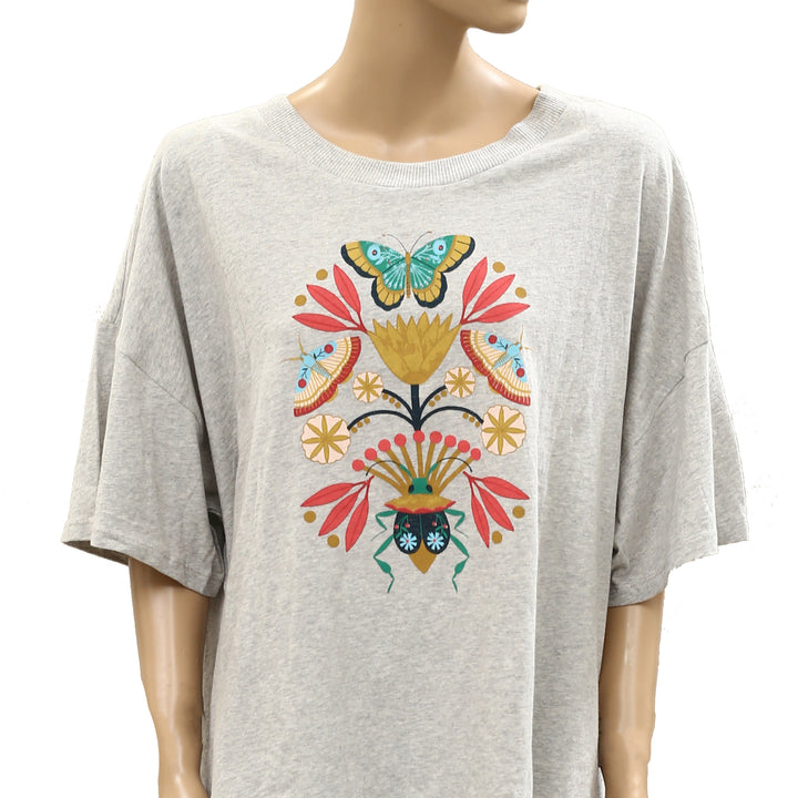 Masha Volnova By Anthropologie Pipandlo Tee Tunic Top