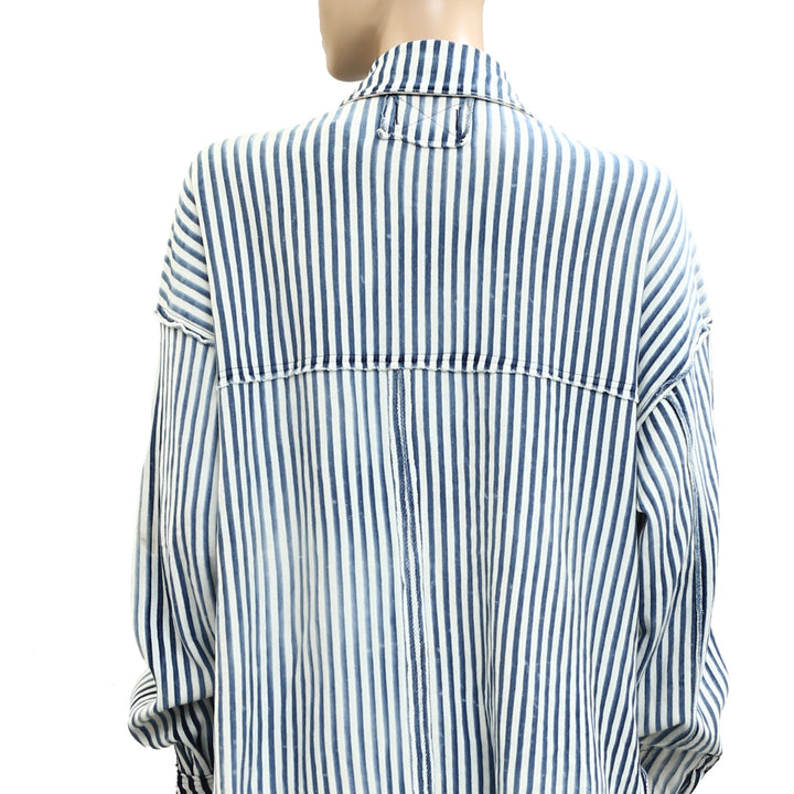 Free People We The Free Spring Shore Heavyweight Sweatshirt Top