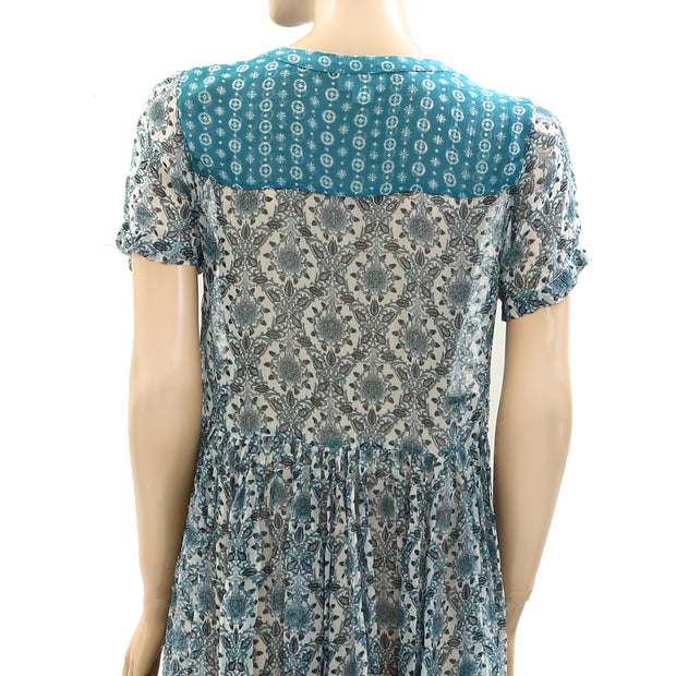 Anthropologie Maeve Mandie Tunic Mini Dress