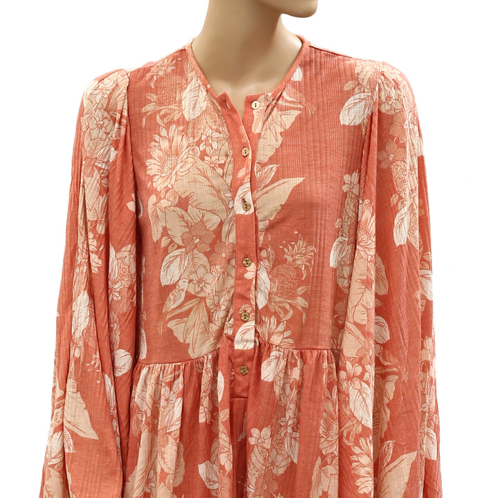 Free People Intimately Tropical Staycation Romper