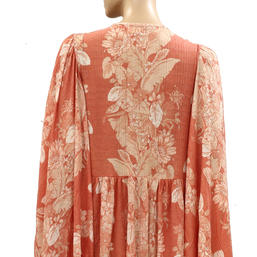 Free People Intimately Tropical Staycation Romper