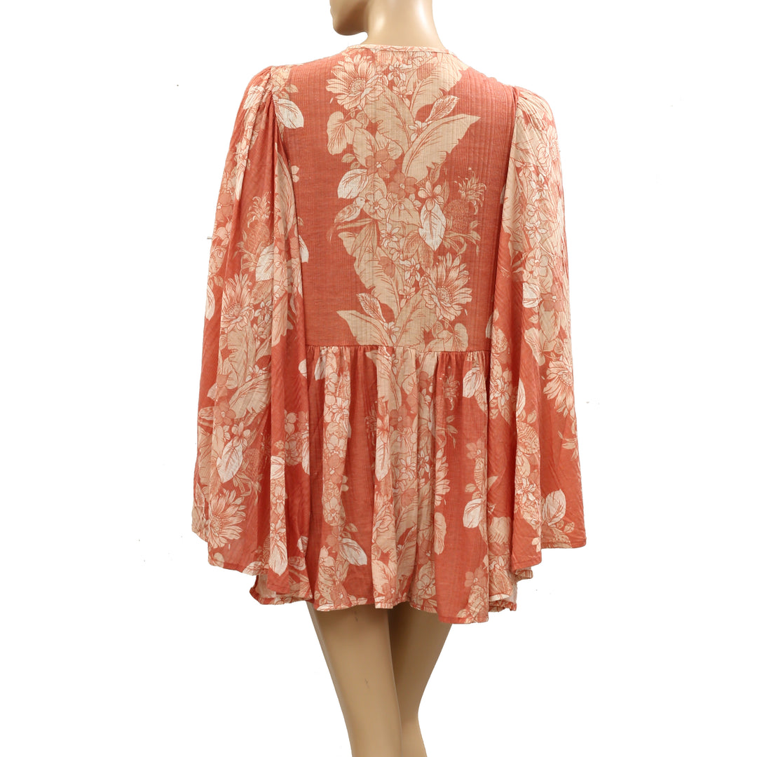 Free People Intimately Tropical Staycation Romper
