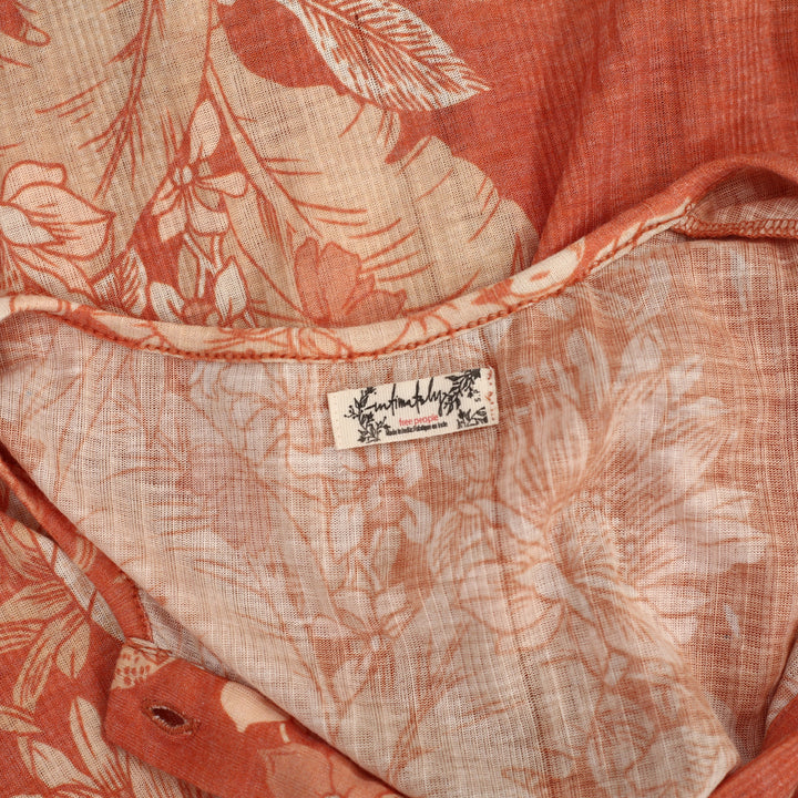 Free People Intimately Tropical Staycation Romper