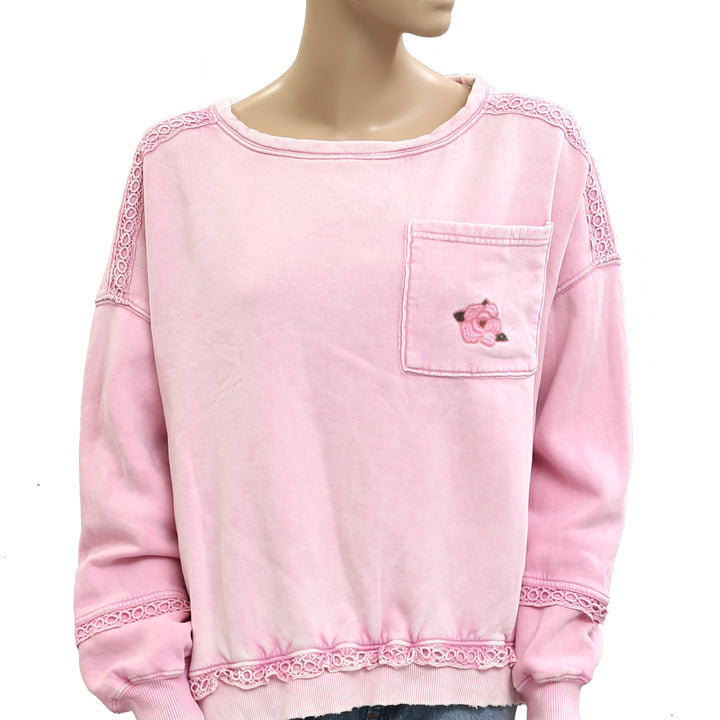 Free People Golden Hour Sweatshirt Top