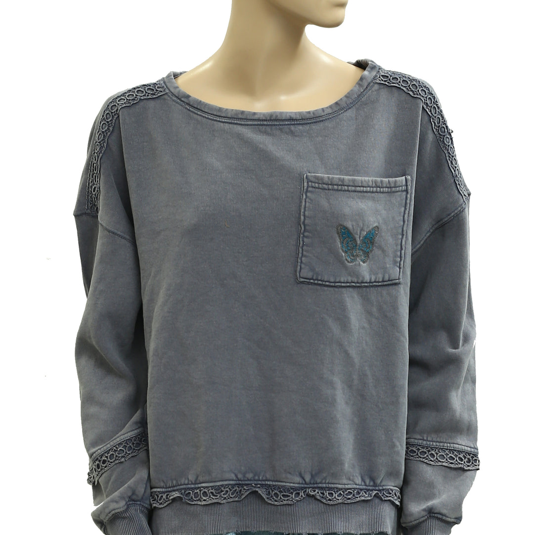 Free People Golden Hour Sweatshirt Top