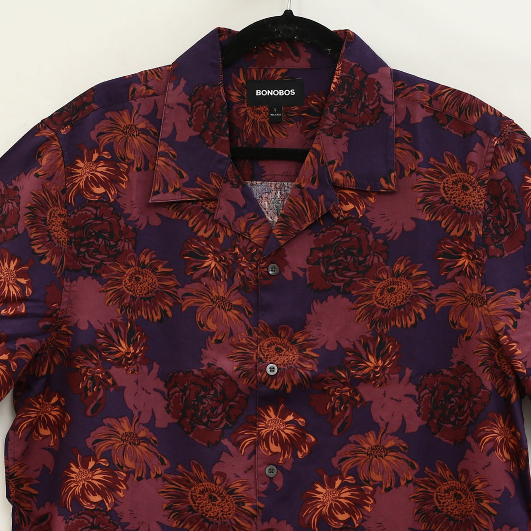 Bonobos Men's Shirt Floral Printed