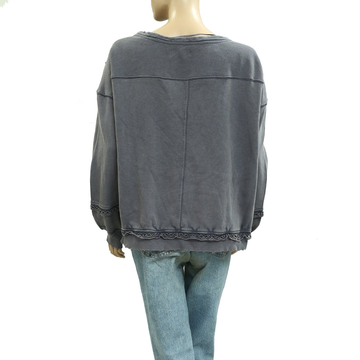 Free People Golden Hour Sweatshirt Top