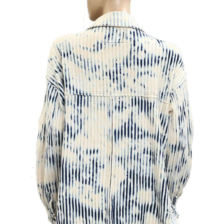 Free People We The Free Spring Shore Heavyweight Sweatshirt Top