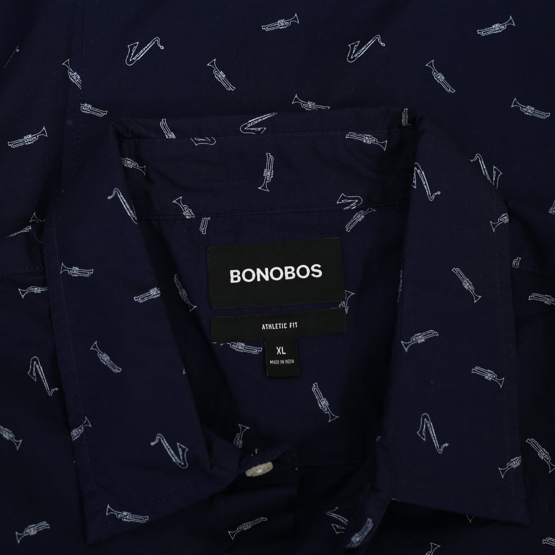 Bonobos Printed Short Sleeve Men's Shirt