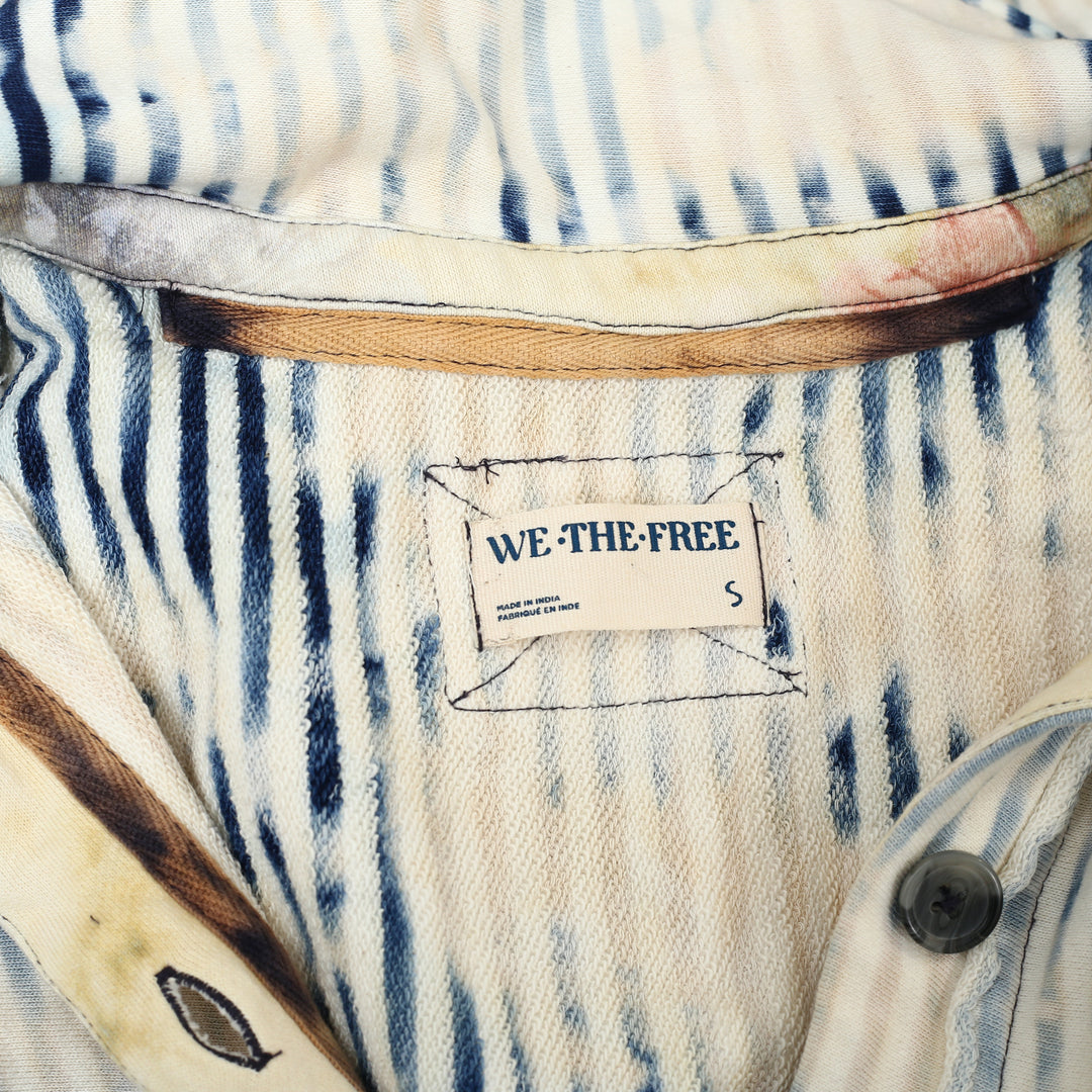 Free People We The Free Spring Shore Heavyweight Sweatshirt Top