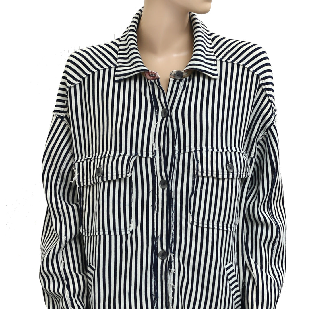 Free People We The Free Spring Shore Heavyweight Sweatshirt Top