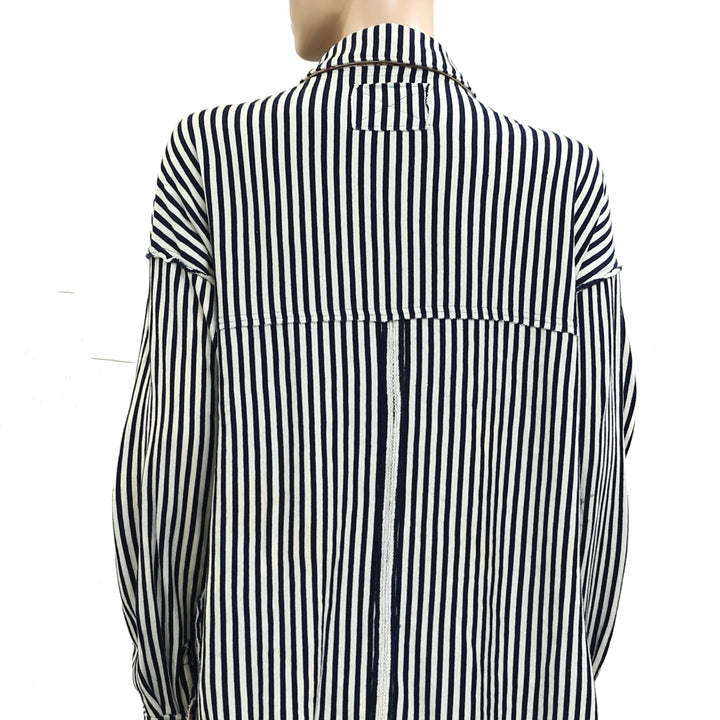 Free People We The Free Spring Shore Heavyweight Sweatshirt Top