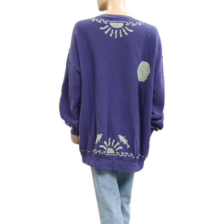 Free PeopleFree People Jo Pullover Sweatshirt Top