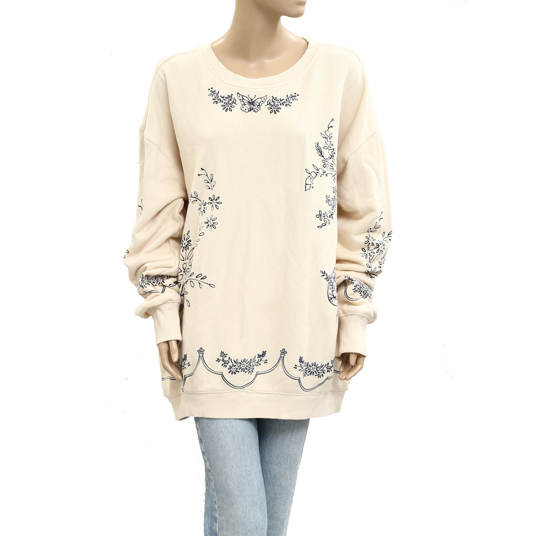 Free PeopleFree People Jo Pullover Sweatshirt Top