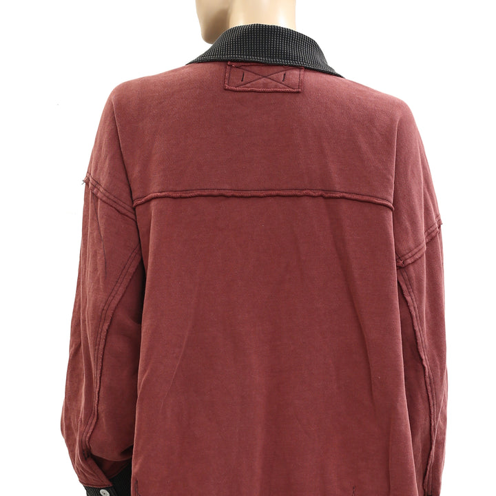 Free People We The Free Cabin Chore Jacket Top