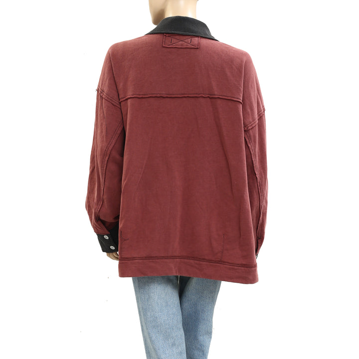 Free People We The Free Cabin Chore Jacket Top