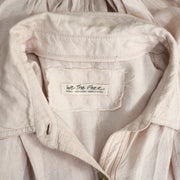 Free People We The Free Cassie Linen Shirt Top