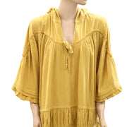 Free People Free Est Soak Up The Sun Tunic Mini Dress