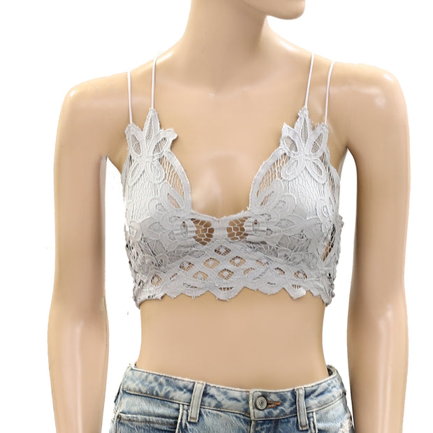 Free People FP One Adella Bralette Embroidered Cropped Top