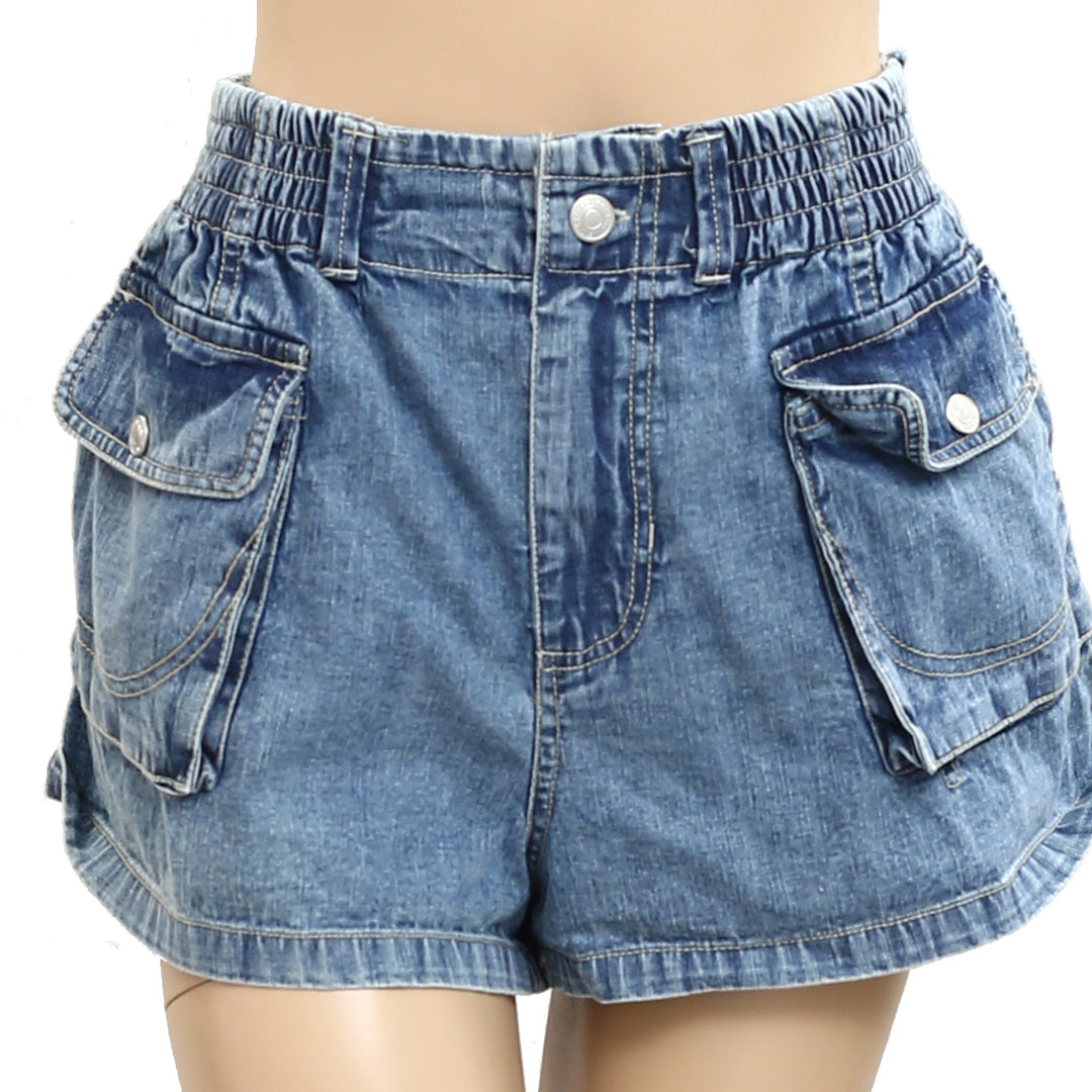 Free People We The Free Lady Luck Paperbag Shorts