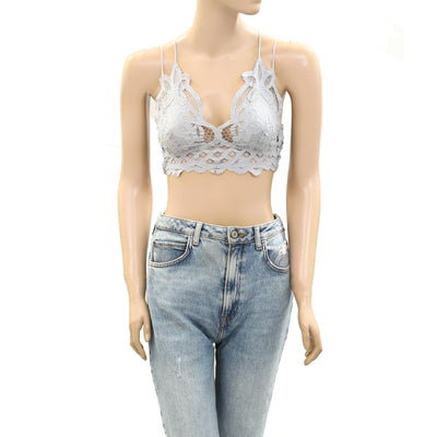 Free People FP One Adella Bralette Embroidered Cropped Top