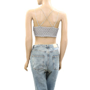 Free People FP One Adella Bralette Embroidered Cropped Top