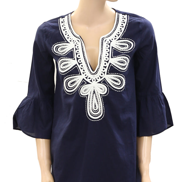 Lilly Pulitzer Piet Coverup Embroidered Tunic Dress