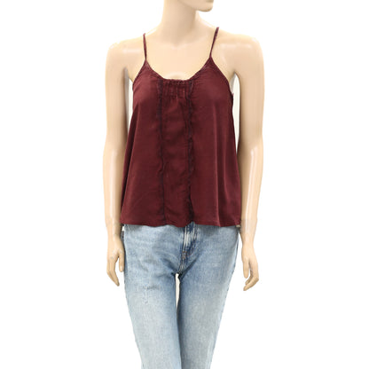 Intimately Free People Shiela's Valerie Lace Tie Blouse Top