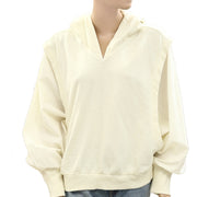 Anthropologie Pilcro Fabric Mix Hoodie Top