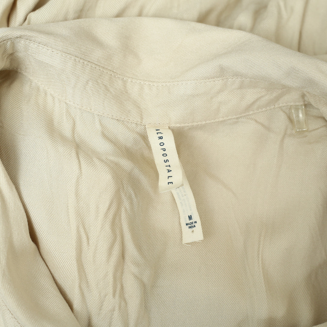 Aeropostale Aero Girls Short Sleeves Tiered Midi Dress