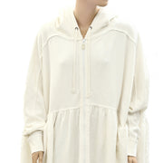 Free People Run Run Cardi Hoodie Tunic Top