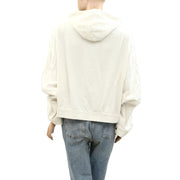 Free People Mix-Up Sweatshirt Hoodie Jacket Top