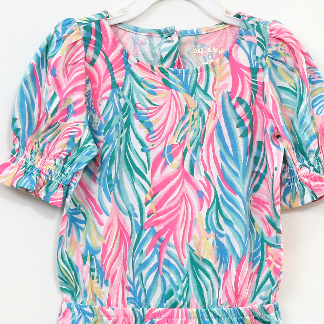 Lilly Pulitzer Girls Mini Adley Romper
