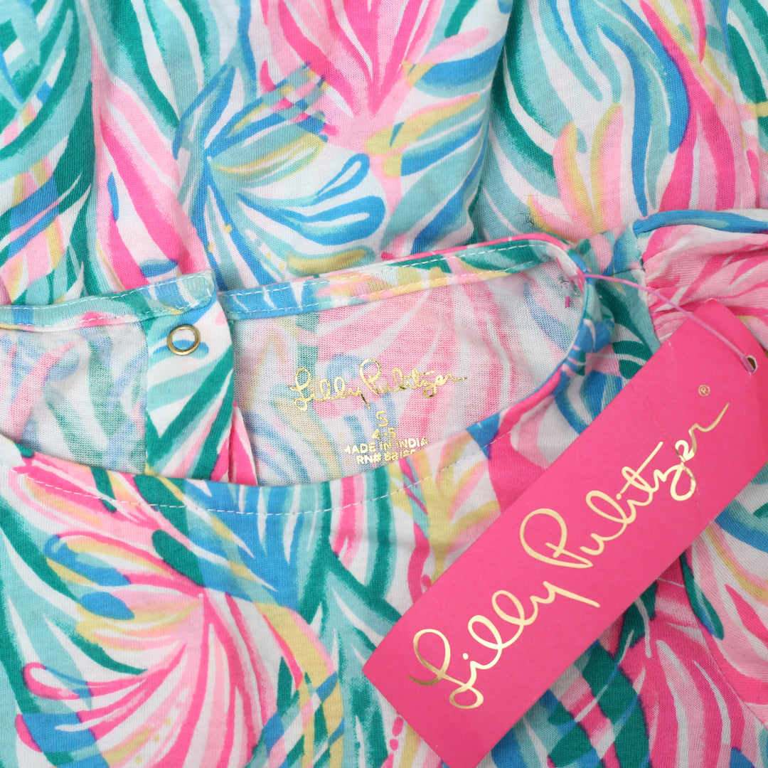 Lilly Pulitzer Girls Mini Adley Romper